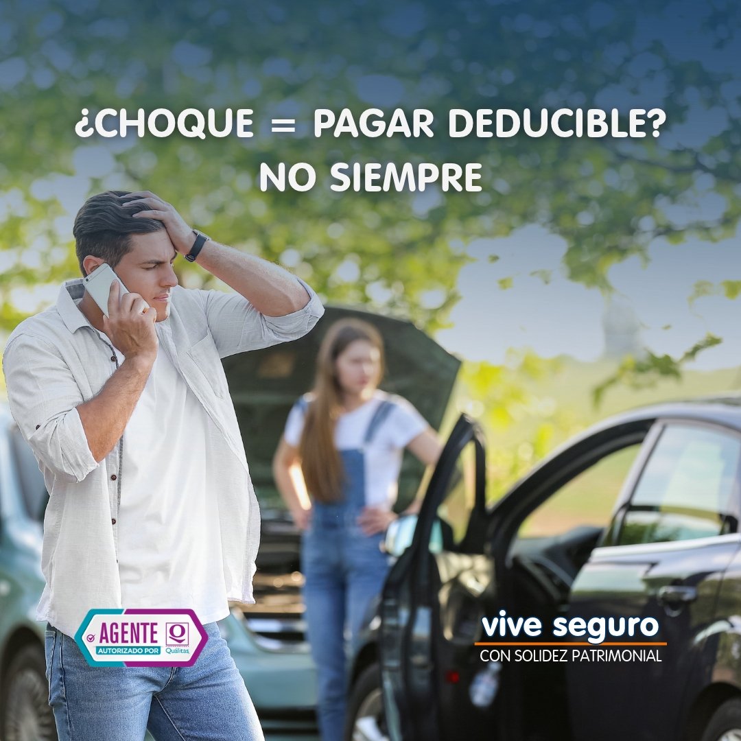 Choque de auto y posible cancelación de deducible en Seguro de Auto